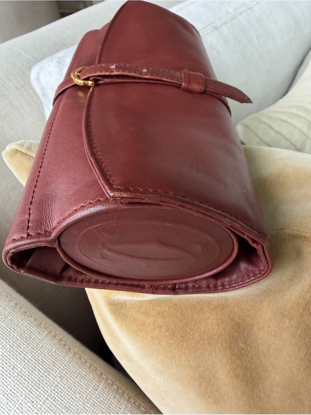 Rare Cartier vintage travel pouch/ jewelry roll - Picture 3 of 16
